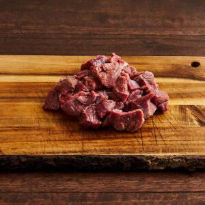 Diced lamb leg
